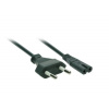 CABLETECH napájací kábel pre AV zariadenia, 2-pin, 1,8m, 2,5A (CE) KPO2771C