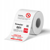 NIIMBOT Etikety Nálepky 50x30 mm 230ks BIELE VYTLAČENIE 2 FARBY pre B21Pro