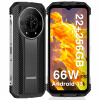 Smartfón DooGee S110 12 GB / 256 GB 4G (LTE) strieborný