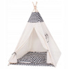 Stan pre deti - Stan Teepee pre deti 120x100 cm + vankúše stabilizátor Wigwam tipi Pała (Stan Teepee pre deti 120x100 cm + vankúše stabilizátor Wigwam tipi Pała)