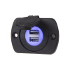 2x USB zásuvka v paneli max 3,1 A