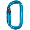 Karabína CAMP Oval XL 2Lock modrá