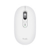 Trust Seron Slim/Kancelářská/Optická/3 200 DPI/USB+BT/Bílá