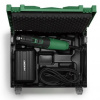 HIKOKI 350W motor s ochranou proti preťaženiu pre rýchly a stabilný pracovný proces. Regulácia otáčok pre správnu rýchlosť pre každé použitie. Bezpečnostná páčka pre jednoduchú výmenu príslušenstva. C