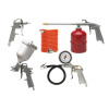 5-dielna súprava striekacej a kompresorovej pištole TO-81638