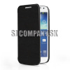 Kožený obal Samsung Galaxy S IV Mini – Flip Cover – čierna