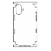 engaroGuard Hydrogel - zadná ochranná fólia - iPhone 16 priesvitná