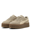 Puma Karmen Ii Idol Sd Low-Top Trainers Womens Brown/Off Wht 4 (37)