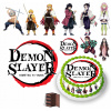 CUKROVÁ TLAČ Jedlý obrázok na tortu DEMON SLAYER ANIME + MENO POSTAVY 1