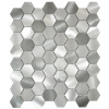 Intermatex ALPHA mozaika Silver 24,5x28,3 SPH INT089