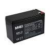 MHPower MS12-6 olověný akumulátor AGM 6V/12Ah, Faston F2 - 6,3mm
