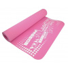 LIFEFIT YOGA MAT TPE, 183x61x0,4cm, ružová