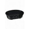 Pelech plast SIESTA DLX 10 čierny 93,5x68x28,cm FP