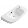 Aqualine KIA keramické umývadlo 49x25cm, biela NP405