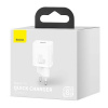 Baseus Baseus Travel Charger set Super Si 1C PD Fast charger 20W EU White (CCSUP-B02)