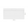 Gelco IRENA 120 x 80 cm HI12080 (Sprchová vanička biela s krytom sifónu)