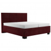 Blanar Manželská posteľ 180x200 Blanar ELA, červená, Tiffany 32 chianti