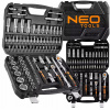 NEO TOOLS Sada nástrčných kľúčov 1/4, 1/2, 86 ks CrV