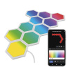 GoSmart LED svietidlo Hexagon, štartovacia sada, 10 dielov, 19 W, RGBIC stmievateľné, WiFi (ZIW22AR)