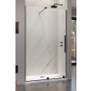 RADAWAY FURO BLACK DWJ 160cm ľavé sprchové dvere do niky, profil čierny, sklo číre, 10107822-54-01L10110780-01-01