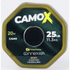 Ridgemonkey Šnúra stužená Connexion CamoX Soft Coated 20m 25lb