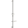 HANSA Viva sprchová tyč 90 cm s poličkou (obsahuje jazdec), chróm, 44130200
