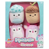Squishville mini plyšové hračky 4 ks – Fall Friends Squad 191726506973
