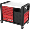 KS Tools 8735008 dielenský vozík ocelový plech Farba:čierna, červená; 8735008