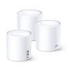 TP-Link Deco X60 Dvojpásmový (2,4 ghz/5 ghz) Wi-Fi 6 (802.11ax) Biela 2 Vnútorný (DECO X60(3-PACK))
