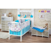14-dielny set mega sada Be LOVE - Modrá / sivá - sovička Baby Nellys