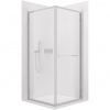 CERANO - Sprchovací kút Versaro L/P - 6 mm - chróm, transparentné sklo - 90x90 cm - zasúvací