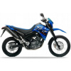 NÁLEPKY JUULA NA MOTOCYKEL PRE YAMAHA XT 660 R 2008 MODRÁ