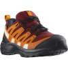 SALOMON Detská bežecká obuv XA PRO V8 CSWP J red dahlia/black/orange pepper - red/orange Veľkosť EU: 35