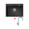 Set Sinks Maximo 680 Metalblack + Vitalia