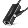 Axagon AXAGON ADE-ARC, USB-C 3.2 Gen 1 - Gigabit Ethernet síťová karta, Realtek 8153, auto instal