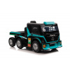 LEAN CARS Elektrický Kamión s prívesom Mercedes XMX622B LCD modrá - 2X45W - 2x12V7Ah - 2025