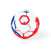 Bright Starts Hračka Oball Rattle goals™ 10 cm 0 m+ Red, White & Blue
