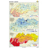 Nástenná mapa Slovensko - podnebie