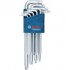Bosch 9-dielna súprava torx kľúčov Professional 1600A01TH4