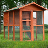 Drevený kurín BRUSEL DELUXE MODEL 2022, 1900x780x1480 mm