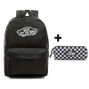 VANS Realm Backpack+ peračník (Batoh Vans Realm Batoh+ puzdro na ceruzku)