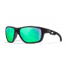 Slnečné okuliare Aspect Captivate Wiley X® – Brown Polarized w/ Green Mirror, Čierna