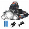 Verk Čelovka 3 X LED CREE XML T6 ZOOM Slobodnej Voľné RUKY