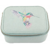 Wrendale Designs Vyšívané cestovné puzdro na šperky Kolibrík 5056464322269