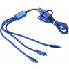 Nylónový nabíjací kábel , cobalt blue Farba: cobalt blue