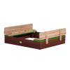 Backyard Discovery Pieskovisko s vekom a sedákom Cedar Ella XL