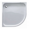 Duravit D-Code Sprchová vanička štvrťkruhová 90x90 cm, alpská biela 720108000000000