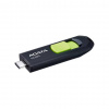 ADATA USB kľúč 64GB, UC300, Type-C 3.2 Gen1, čierno-zelený