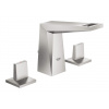 Grohe Allure Brilliant - Umývadlová batéria s výpusťou, 3-otvorová inštalácia, supersteel 20342DC0