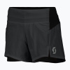 Dámske bežecké šortky SCOTT Endurance Hybrid black